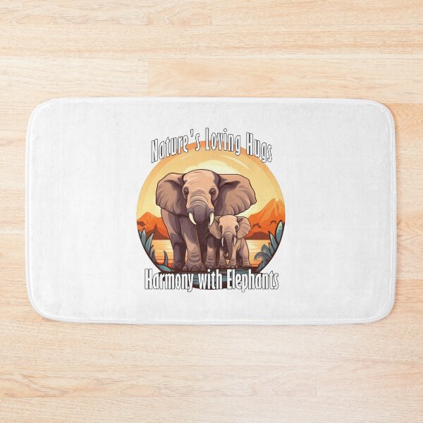 Item preview, Natures Loving Hugs Harmony With Elephants designed and sold by NeavesPhoto.