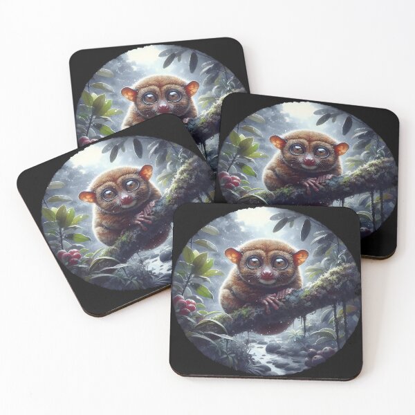 Item preview, Tarsier animal art designed and sold by RubisLeaf.