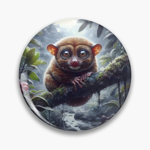 Item preview, Tarsier animal art designed and sold by RubisLeaf.