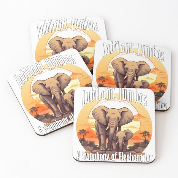 Item preview, A Symphony Of Elephant Joy designed and sold by NeavesPhoto.