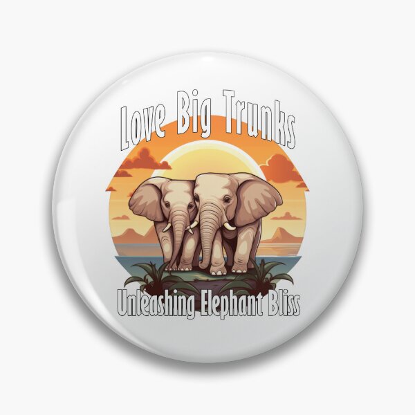 Item preview, Love Big Trunks Unleashing Elephant Bliss designed and sold by NeavesPhoto.