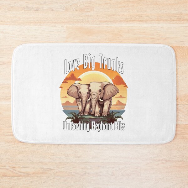 Item preview, Love Big Trunks Unleashing Elephant Bliss designed and sold by NeavesPhoto.