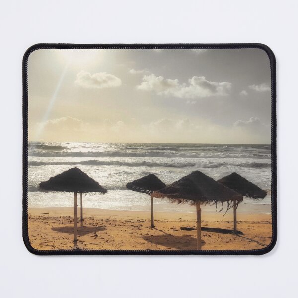 Item preview, Winter Beach Parasols Sunrise designed and sold by Marco Sales.
