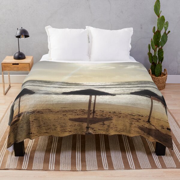 Item preview, Winter Beach Parasols Sunrise designed and sold by Marco Sales.