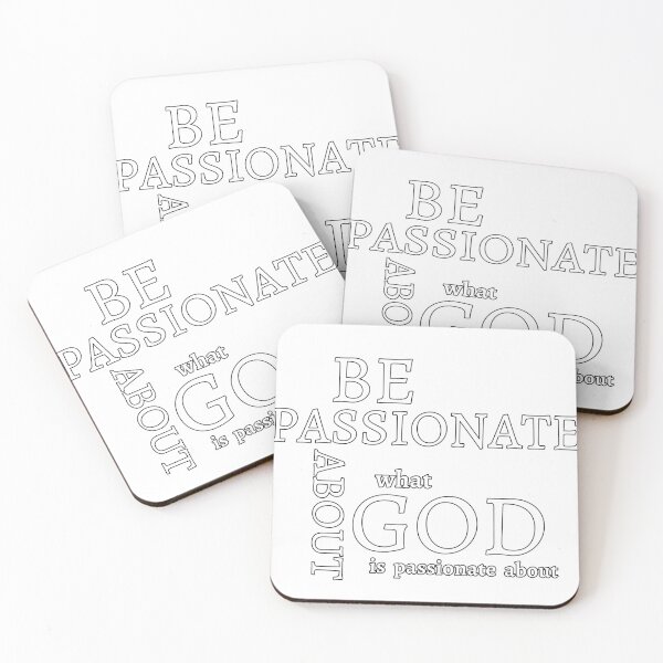 Item preview, Be passionate about God designed and sold by VondasCreations.