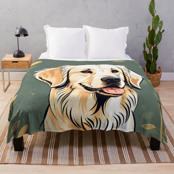 Item preview, Golden Serenity: A Tribute to Canine Elegance designed and sold by RipollDesigns.