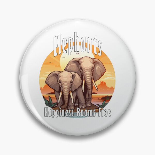 Item preview, Elephants Happiness Roams Free designed and sold by NeavesPhoto.