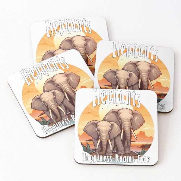 Item preview, Elephants Happiness Roams Free designed and sold by NeavesPhoto.