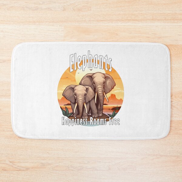 Item preview, Elephants Happiness Roams Free designed and sold by NeavesPhoto.