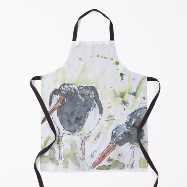 Item preview, Oystercatchers painting. designed and sold by DebTheZeb.