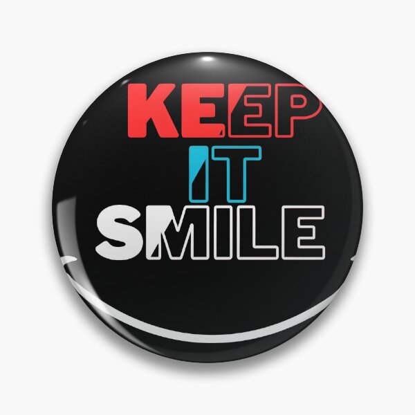 Item preview, KEEP IT SMILE CLASSIC T-SHIRT designed and sold by Rizteeshop.
