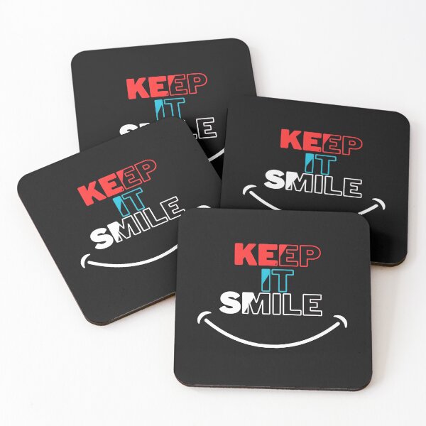 Item preview, KEEP IT SMILE CLASSIC T-SHIRT designed and sold by Rizteeshop.