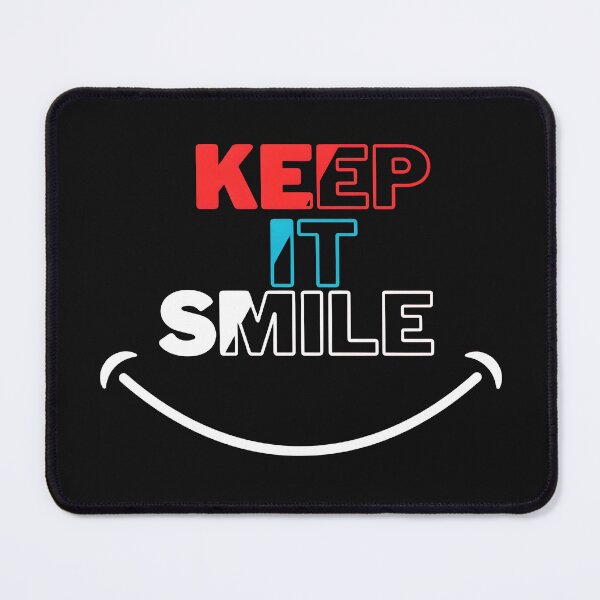 Item preview, KEEP IT SMILE CLASSIC T-SHIRT designed and sold by Rizteeshop.