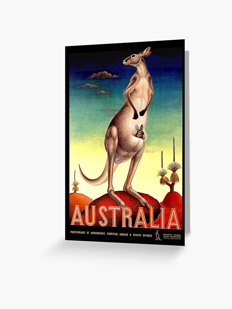 Affiche voyage  Australia - Koala - vintage - Haute Définition - pap