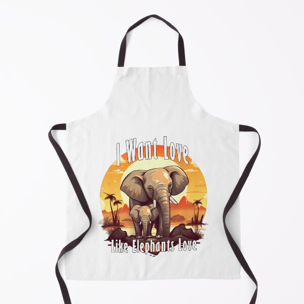 Item preview, I Want Love Like Elephants Love designed and sold by NeavesPhoto.