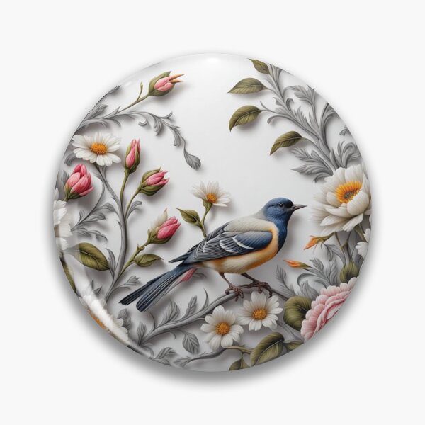 Artikelvorschau, Vogel mit Blumenmuster entworfen und verkauft von Simplybe1.