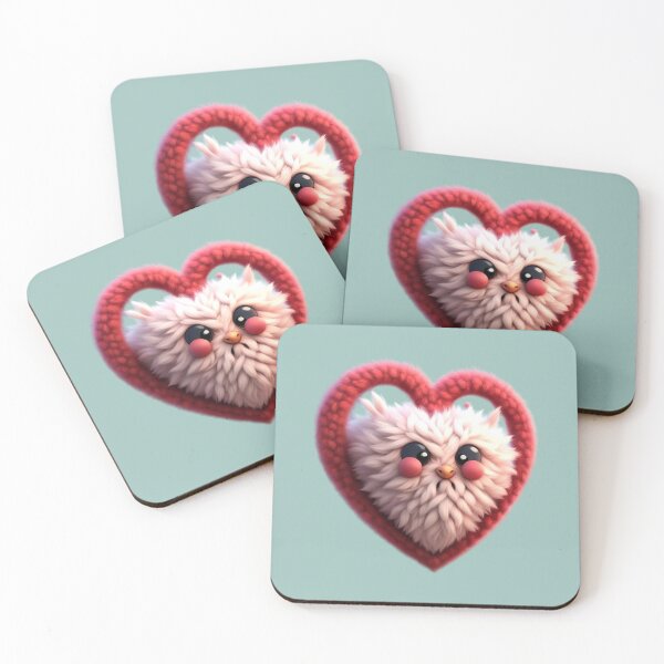 Item preview, Cute Fuzzy Heart  designed and sold by Digiheart.