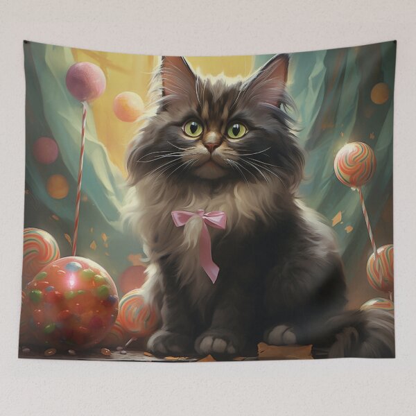 Item preview, Frenzy Cat 57 designed and sold by MyFancyDesigns.