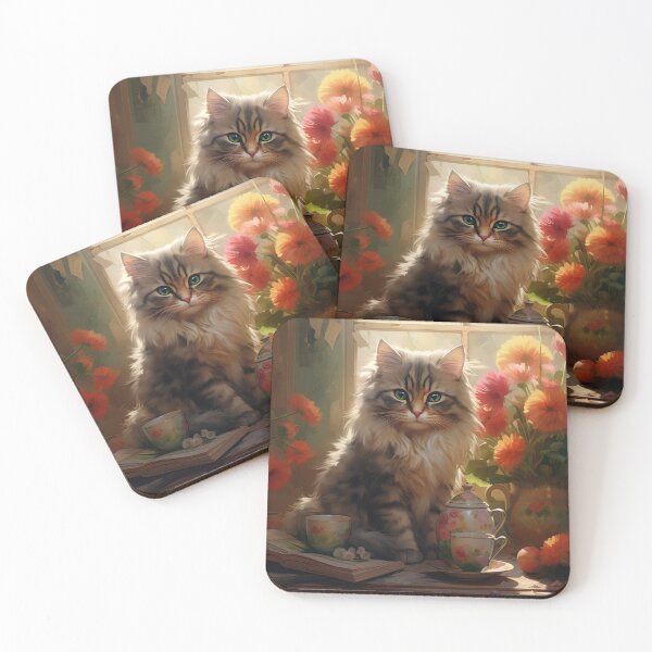 Item preview, Frenzy Cat 60 designed and sold by MyFancyDesigns.