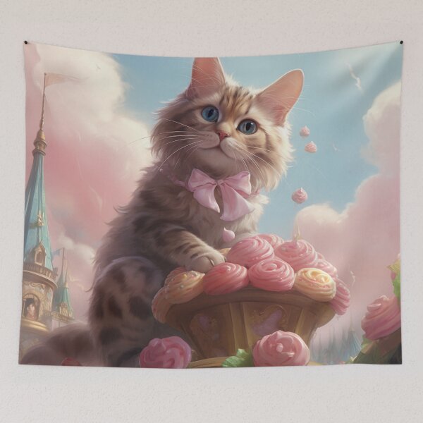 Item preview, Frenzy Cat 64 designed and sold by MyFancyDesigns.
