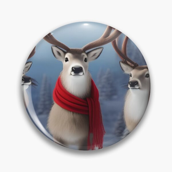 Item preview, santa's reindeer designed and sold by PIGCASSOSAIART.