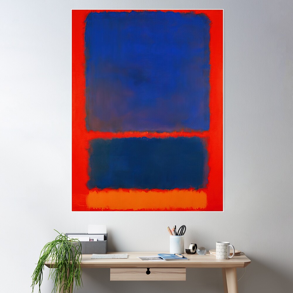 Mark Rothko - Blue, Orange, Red - 1961