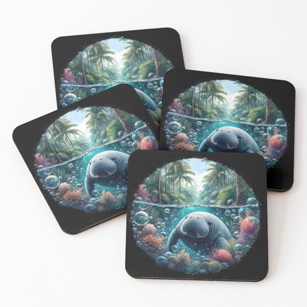 Item preview, Dugong animal art designed and sold by RubisLeaf.