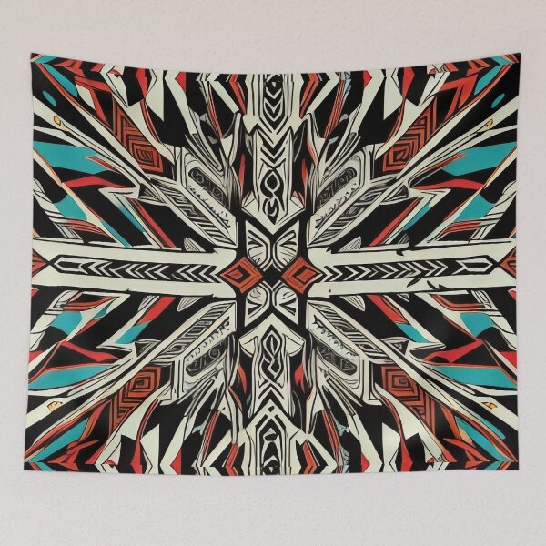 Item preview, Tribal pattern design good vibes designed and sold by operossa.