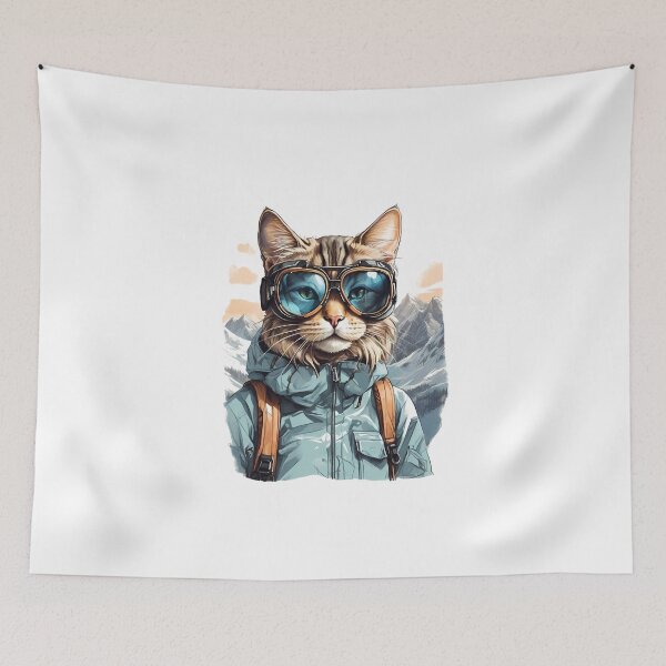 Item preview, Ski cat designed and sold by M-Y-A-R-T-.