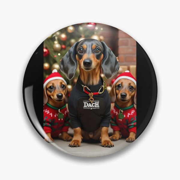 Item preview, Dach Christmas 1/6 designed and sold by DachshundsOnRB.