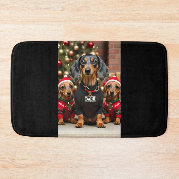 Item preview, Dach Christmas 1/6 designed and sold by DachshundsOnRB.