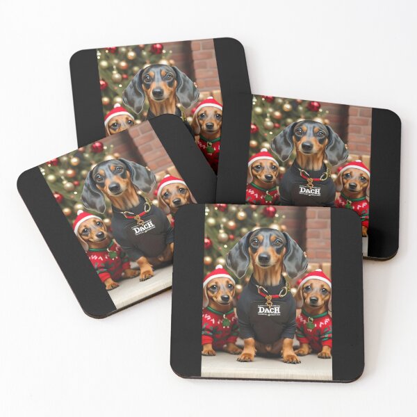 Item preview, Dach Christmas 1/6 designed and sold by DachshundsOnRB.