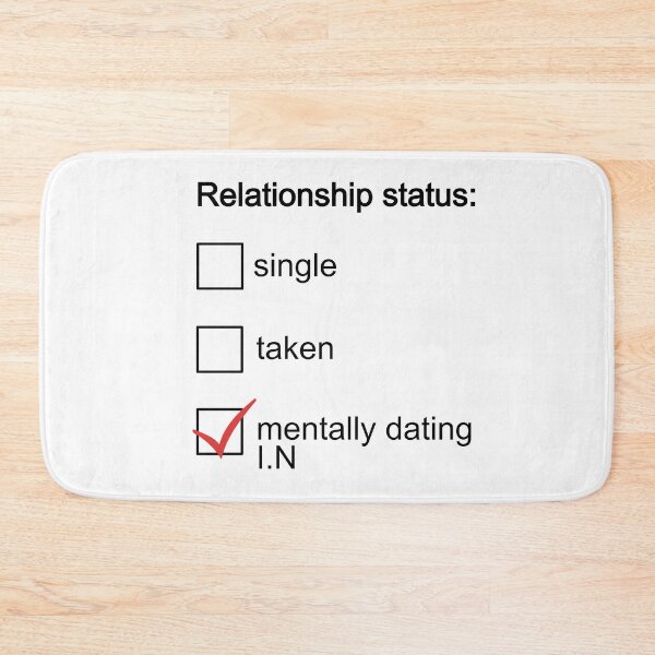 Item preview, Mentally dating I.N designed and sold by FanArtCollages.