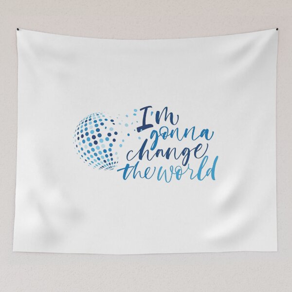 Item preview, Change the World designed and sold by InnovyaDesigns.