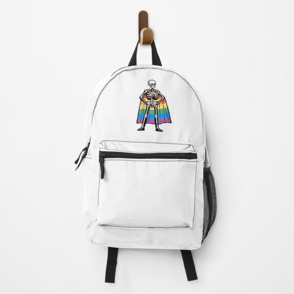 Item preview, Preppy Skeleton - Proud Rainbow Skeleton designed and sold by MushroomHut.