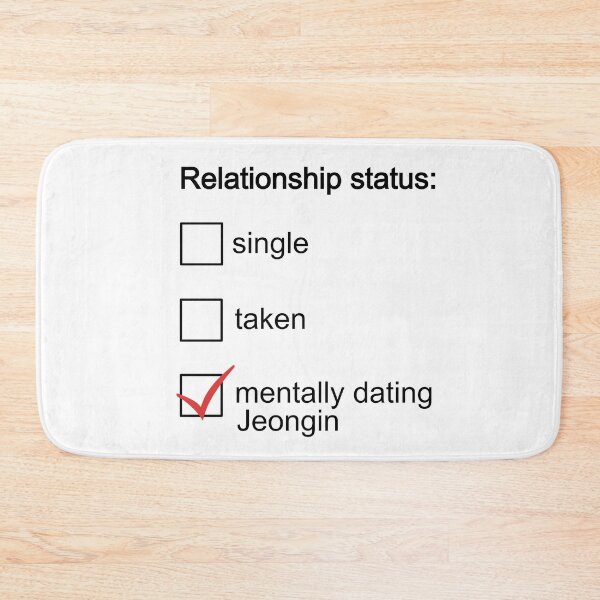 Item preview, Mentally dating Jeongin designed and sold by FanArtCollages.