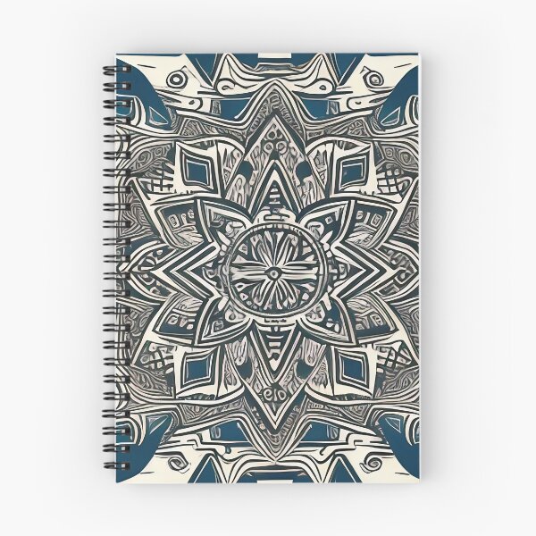 Item preview, Tribal pattern design blue designed and sold by operossa.