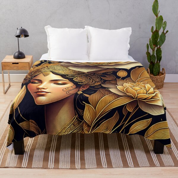 Item preview, Beautiful Golden Flowers #BF03 designed and sold by Oyannami.
