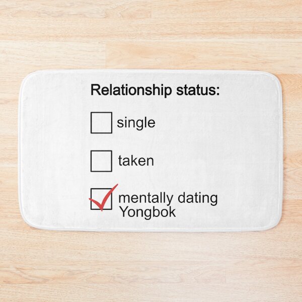 Item preview, Mentally dating Yongbok designed and sold by FanArtCollages.