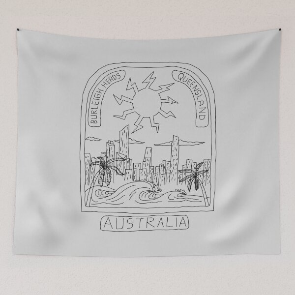 Item preview, Burleigh Heads Queensland designed and sold by Yeaha.