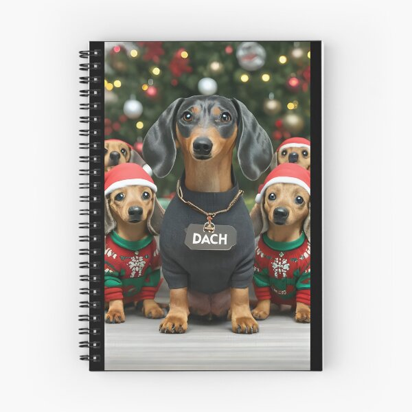 Item preview, Dach Christmas 2/6 designed and sold by DachshundsOnRB.