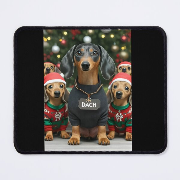 Item preview, Dach Christmas 2/6 designed and sold by DachshundsOnRB.