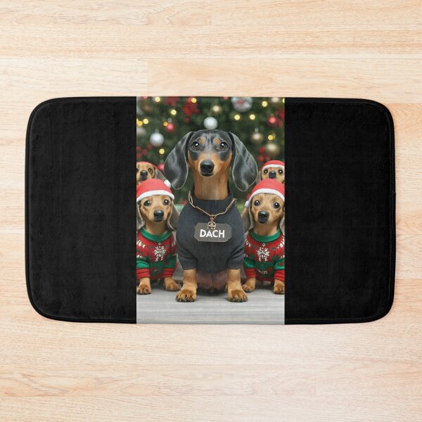 Item preview, Dach Christmas 2/6 designed and sold by DachshundsOnRB.