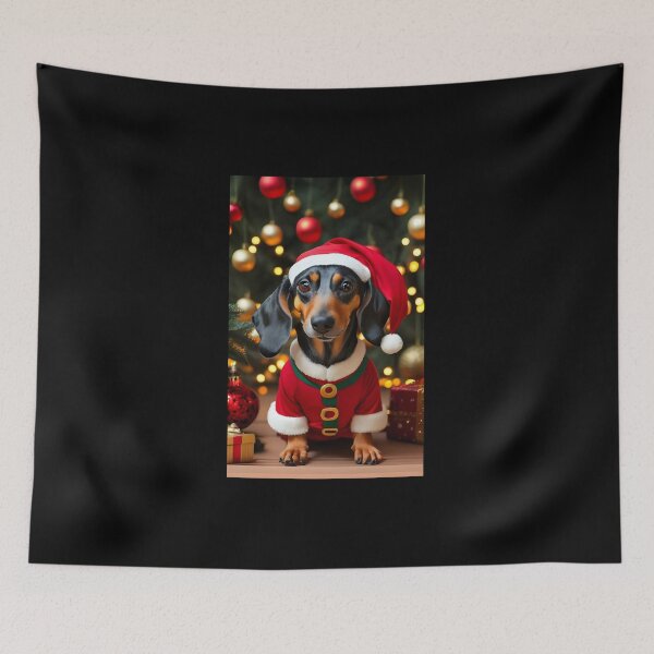 Item preview, Dach Christmas 3/6 designed and sold by DachshundsOnRB.