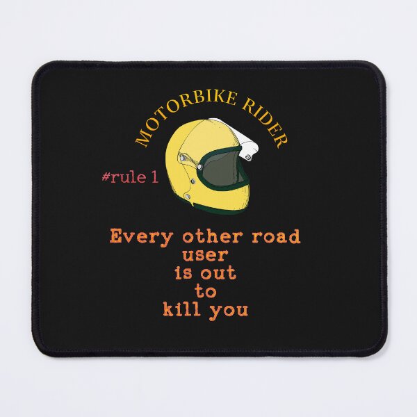 Item preview, motorbike rule #1 designed and sold by CommonSenseClub.