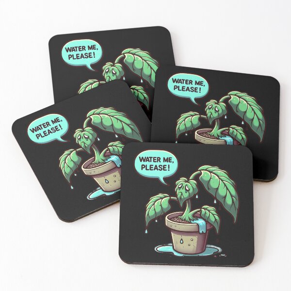 Item preview, Plant Water Reminder Thirsty Plant Needs Water Cute And Funny Gifts designed and sold by BadhbhLoot.