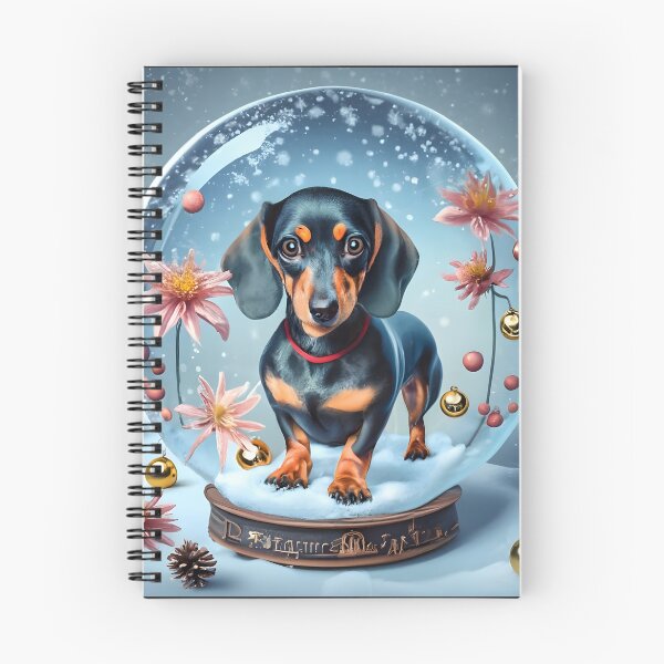 Item preview, Dach Christmas 4/6 designed and sold by DachshundsOnRB.