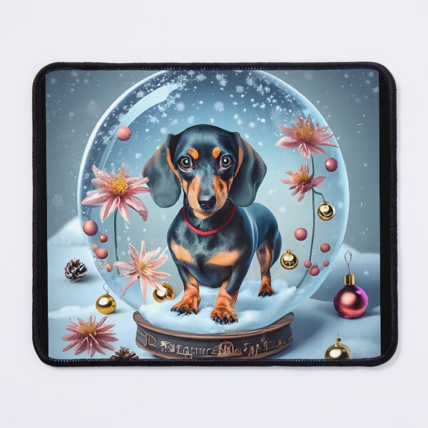 Item preview, Dach Christmas 4/6 designed and sold by DachshundsOnRB.