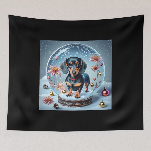 Item preview, Dach Christmas 4/6 designed and sold by DachshundsOnRB.