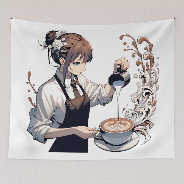 Item preview, Coffee Barista designed and sold by YokujinDesign.